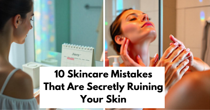 10 Skincare Mistakes That Are Secretly Ruining Your Skin