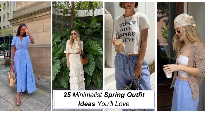 25 Minimalist Spring Outfit Ideas You’ll Love