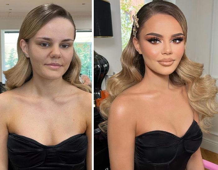 23 Gorgeous Before-And-After Bridal Looks From This Talented Makeup Artist